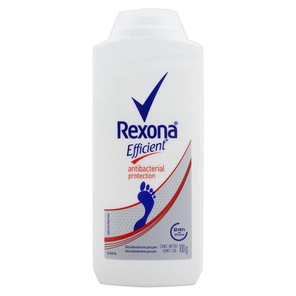 Talco Desodorante Para Pés Rexona Efficient Antibacterial