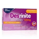 Desrinite 120mg - Cloridrato de Fexofenadina - 10 comprimidos