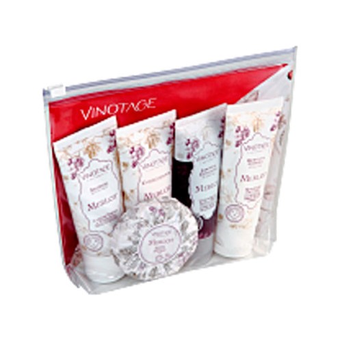 Vinotage Merlot Kit - Shampoo + Condicionador + Sabonetes + Hidratante