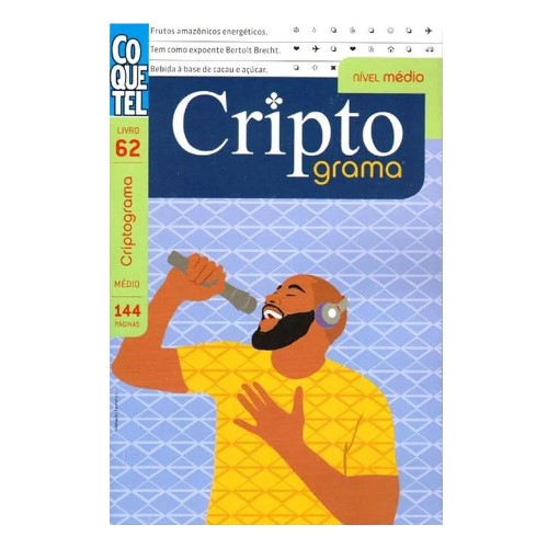 Revista Coquetel Criptograma Nível Médio