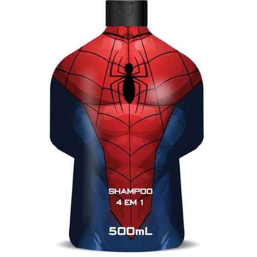 Shampoo Infantil Biotropic 4x1 500ml Spider Man