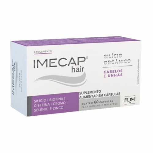 Suplemento Alimentar Imecap Hair Silício Orgânico 60 cápsulas