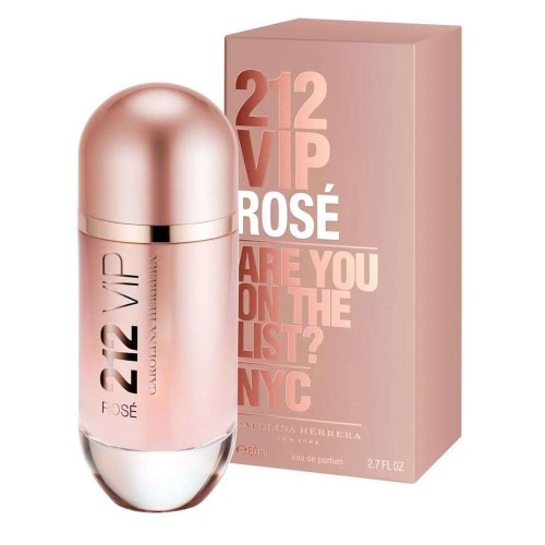 Perfume Carolina Herrera 212 Vip Rose Eau De Parfum 80ml