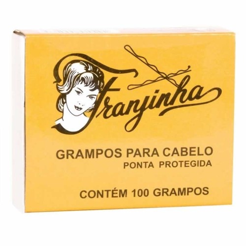 Grampo Franjinha Preto Nº 7 com 100 Unidades