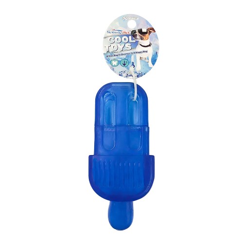 Brinquedo Gelado Speedy Pet para Cães Picolé Azul Summer Cool Toys