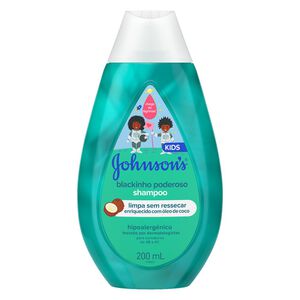 Shampoo Johnson's Kids Blackinho Poderoso Frasco 200ml