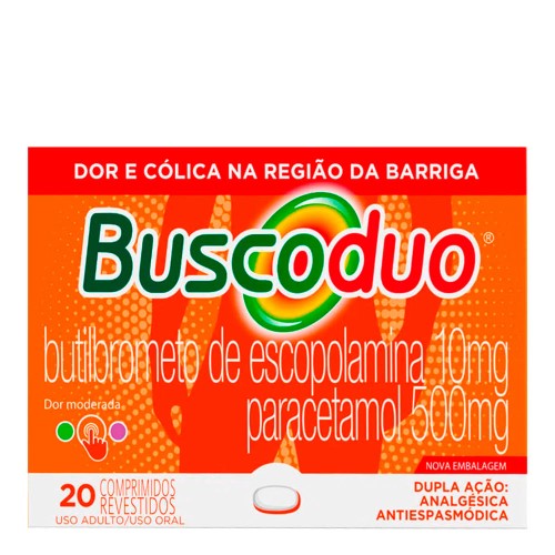 Buscoduo 20 Comprimidos Revestidos