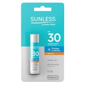 Protetor Solar Labial Hidratante Sunless FPS30