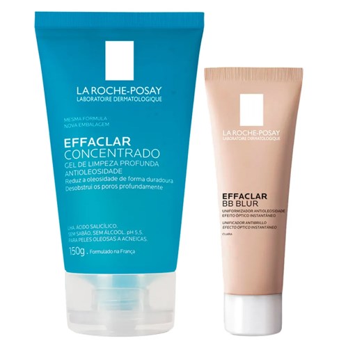 La Roche-Posay Kit - Effaclar Gel + Effaclar BB Blur Clara