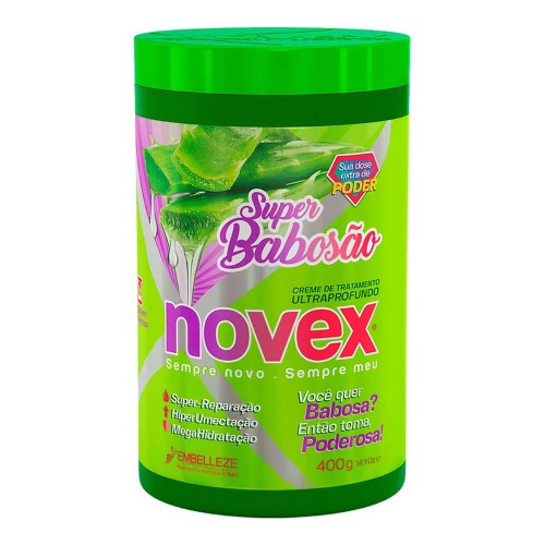 Creme de Tratamento Novex Super Babosão com 400g