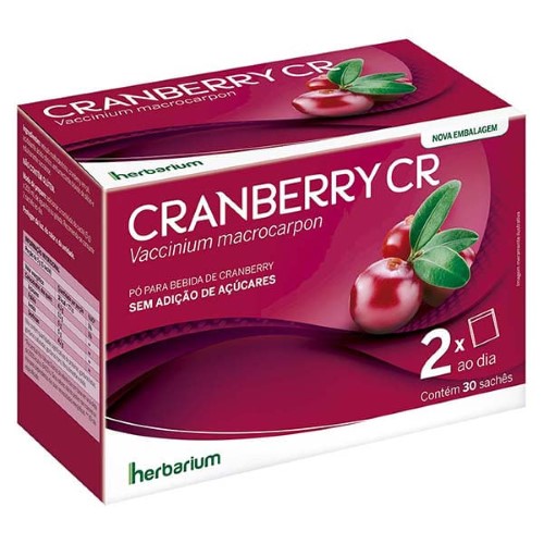 Pó para Bebida Cranberry CR 400mg Sem Açúcar com 30 sachês