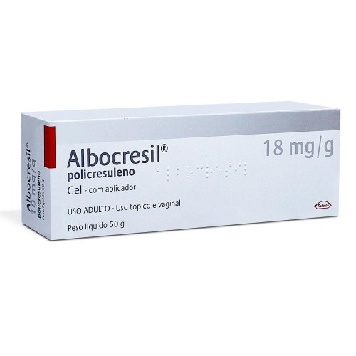 Albocresil 18mg Takeda Gel 50g