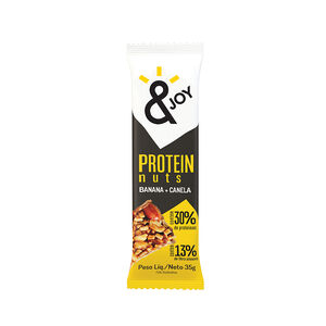 Barra Joy Banana E Canela Proteina 35g