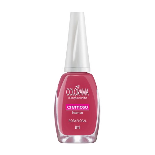 Esmalte Colorama Cremoso Rosa floral