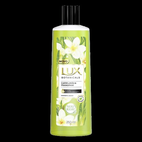 Sabonete Líquido Lux Botanicals Capim Limão & Frangipani com 250ml