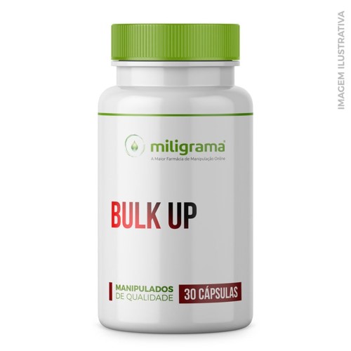 Bulk UP com Turkesterone 100mg + Associados 30 Cápsulas