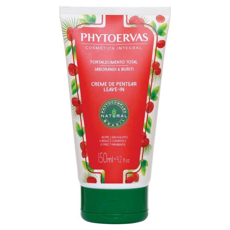 Phytoervas Fortalecimento Total Jaborandi e Buriti – Leave In