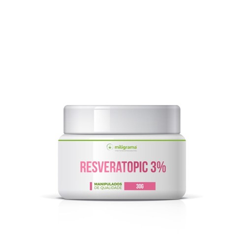 ResveraTopic 3% Gel Creme Anti-idade com Extrato de Uva 30g