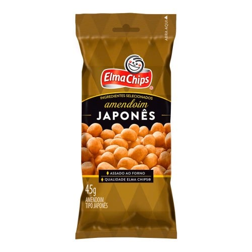 Amendoim Elma Chips Japonês 45g