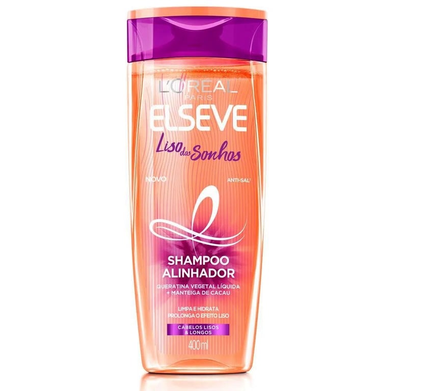 Shampoo L`oréal Paris Elseve Liso dos Sonhos 200ml