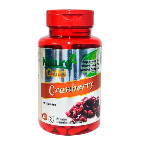 Cranberry Nature Gold 500mg 60 Cápsulas