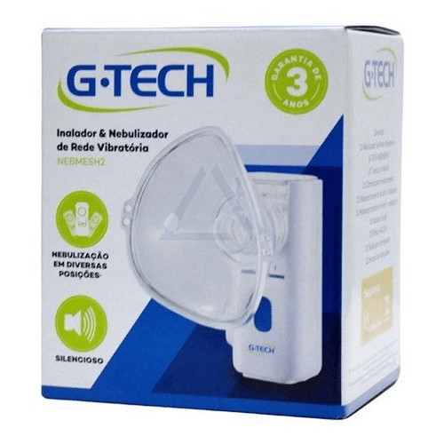 Inalador e Nebulizador de Rede Vibratória G-Tech NEBMESH 2