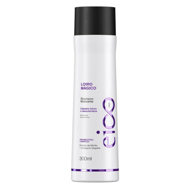 Shampoo Matizante Eico Pro Loiro Mágico 300ml