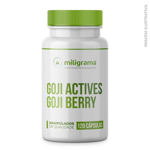 Goji Actives Goji Berry 500mg 120 Cápsulas