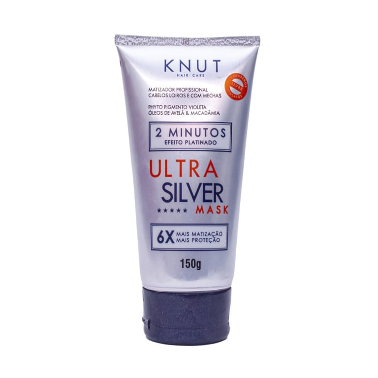 Máscara Matizador Knut Ultra Silver Mask 150g