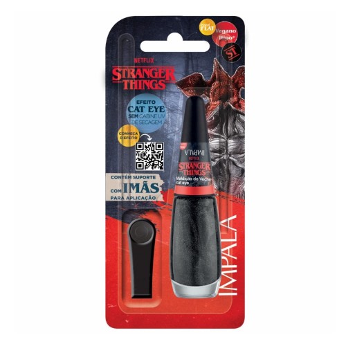 Esmalte Impala Stranger Things Maldição De Vecna + Imã