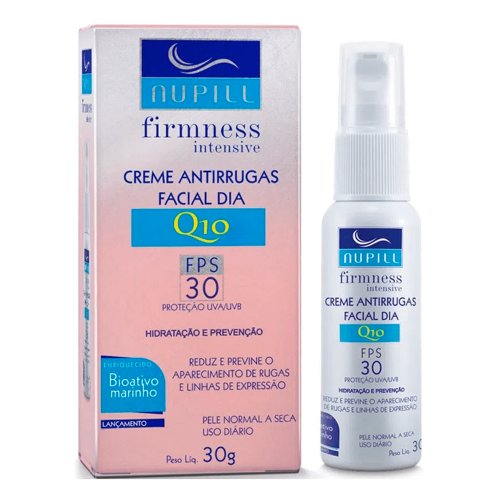 Creme Facial Antirrugas Nupill Firmness Intensive Dia Q10 FPS30 30g