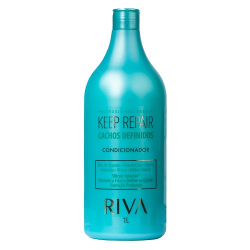 Condicionador Riva Profissional Keep Repair Cachos Definidos 1L