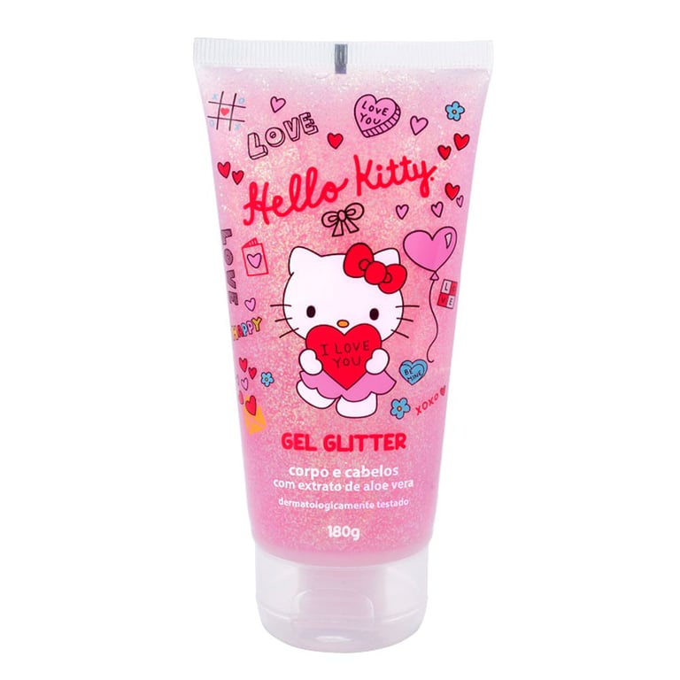 Gel Glitter Hello Kitty Betulla - 180g