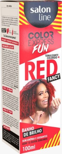 Tonalizante Color Express Fun Fancy Red Salon Line 100ml