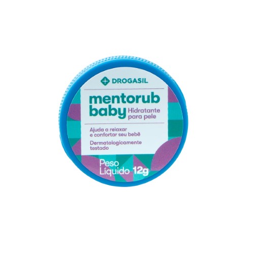 Hidratante Drogasil Mentorub Baby para Pele com 12g