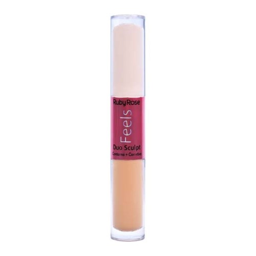 Corretivo Líquido Ruby Rose Duo Sculpt 8101-S2