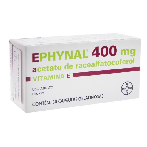 Ephynal 400mg Bayer 30 Cápsulas