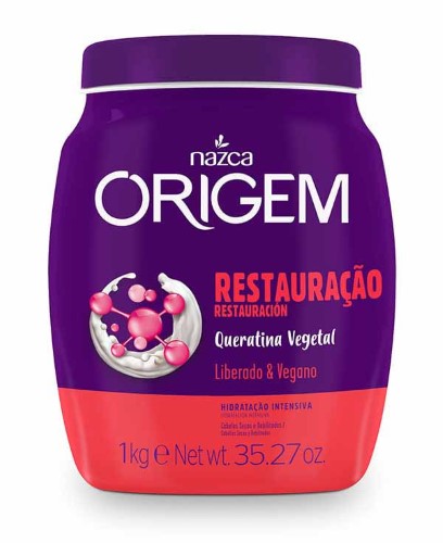 Creme Para Cabelo Origem Restauração Manteiga Karité 1Kg