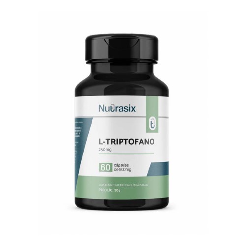 Suplemento Alimentar Nutrasix L-Triptofano 60 Cápsulas