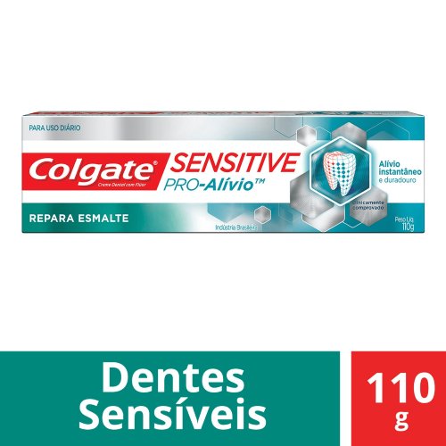 Creme Dental Colgate Sensitive Pro-Alívio Repara Esmalte 110g