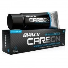 Creme Dental Bianco Carbon Detox Pró-Esmalte com Carvão Ativado 100g