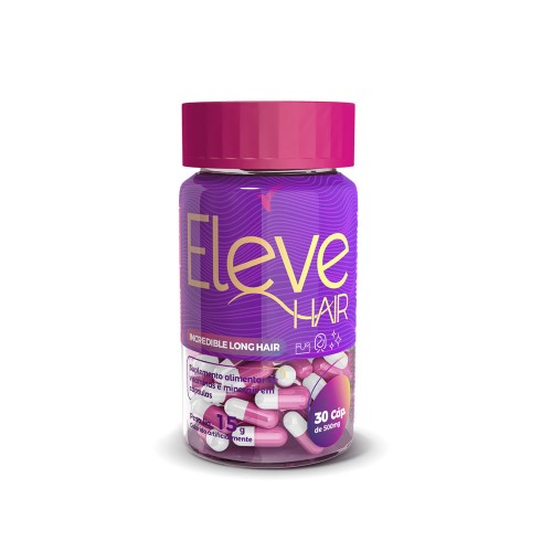 Eleve Hair: Vitamina Para Cabelo - 30 dias - 30 Cápsulas