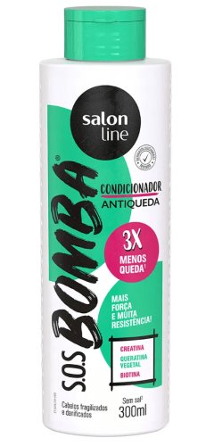 Condicionador Salon Line S.O.S. Bomba Antiqueda com 300ml