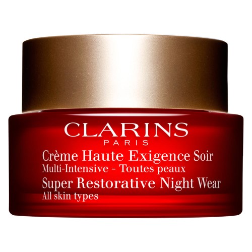 Creme Anti-Idade Clarins Super Restorative Night Wear com 50ml