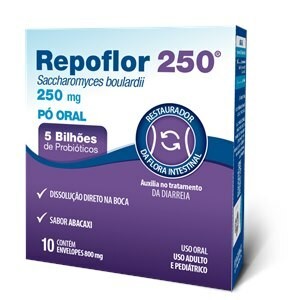 Repoflor 250mg Pó Oral 10 Sachês