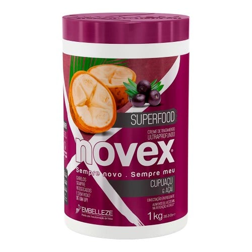 Creme de Tratamento Novex Superfood Cupuaçu e Açaí 1Kg