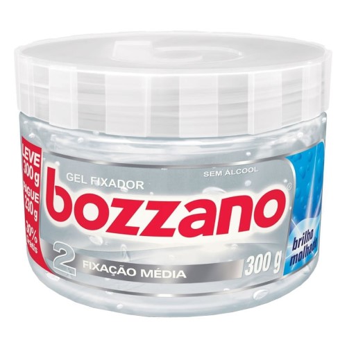 Gel Fixador Condicionante Bozzano Média Fixação 300g