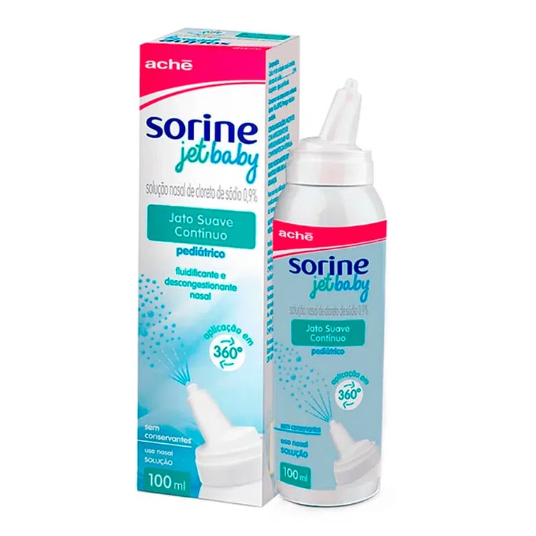 Sorine Jet Baby 0,9 Aché 100ml