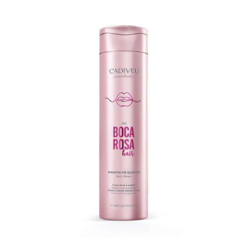 Shampoo de Quartzo Cadiveu Boca Rosa Hair com 250ml