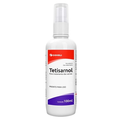 Tetisarnol Uso Veterinário com 100ml